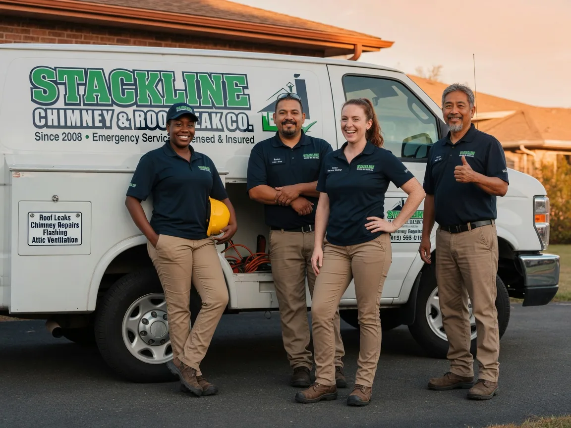 Chimney flashing repair company in Lenni, PA